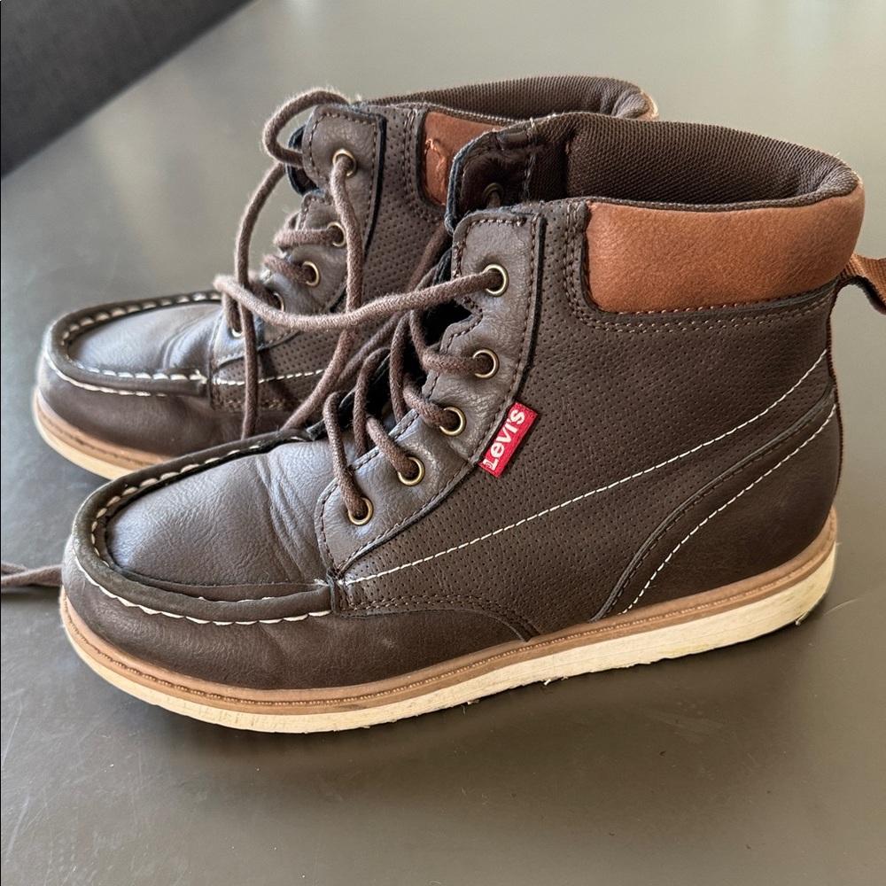 Levi's Men's Dark Brown Casual Boots